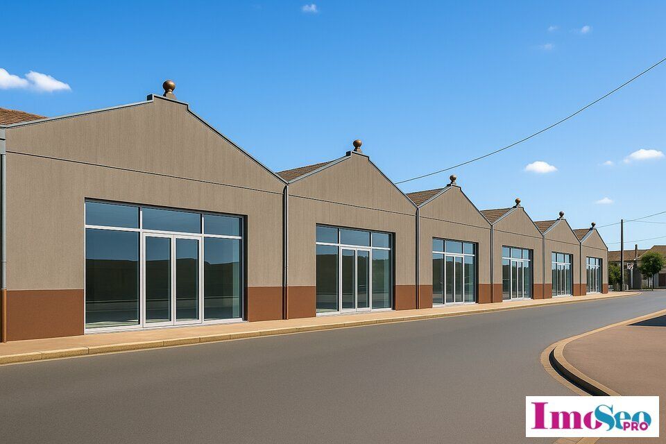 Vente local commercial 200 m² non divisibles