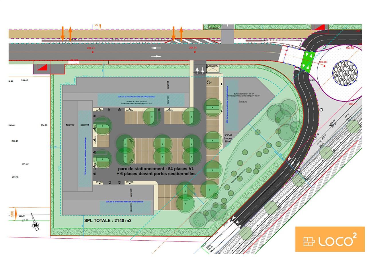 locaux d'activités neufs