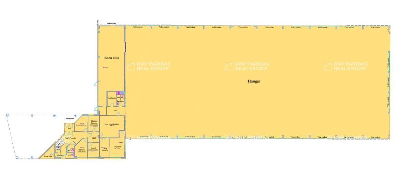 Location Activité 2611.4 m² non divisibles 13127 Vitrolles