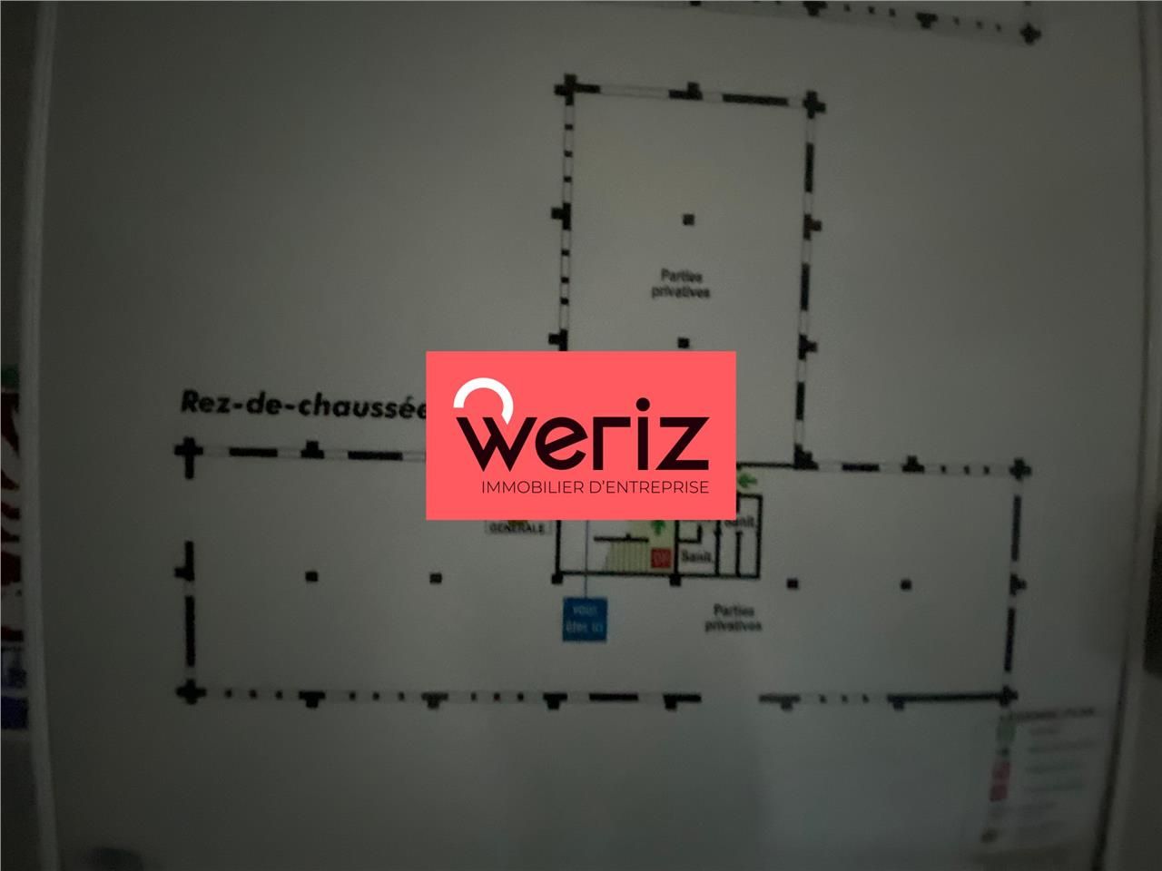 Location bureaux 420 m² divisibles à partir de 190 m²