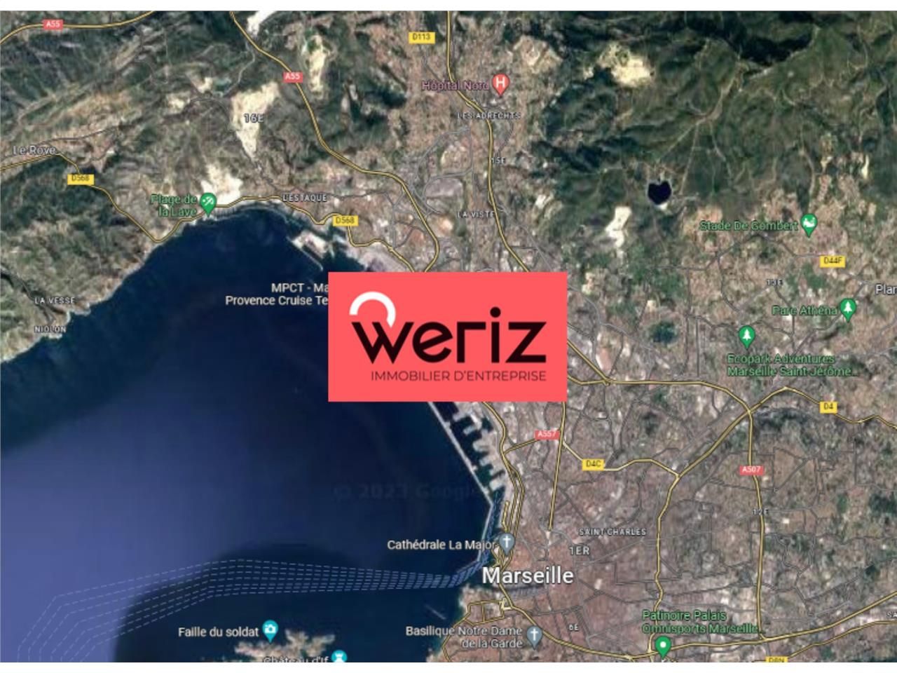 Location bureaux 5663 m² divisibles à partir de 222 m²