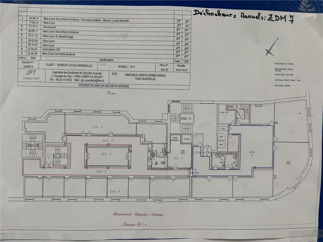 Location bureaux 787 m² non divisibles