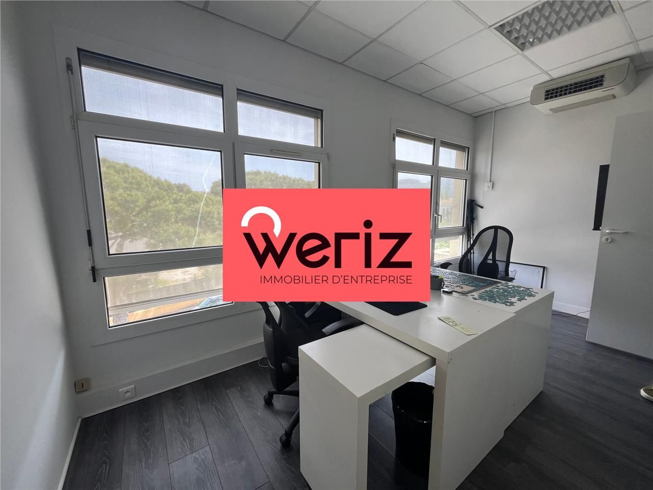 WERIZ vous présente deux surfaces de  bureaux en 