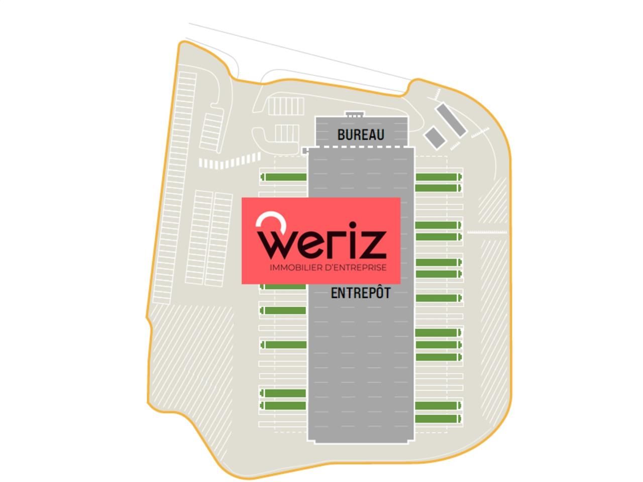 Location entrepots 3548 m² non divisibles