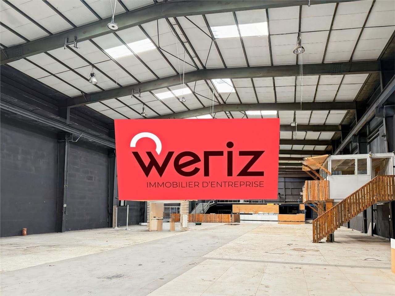 A LOUER ENTREPOT AVEC GRAND EXTERIEUR WERIZ, act