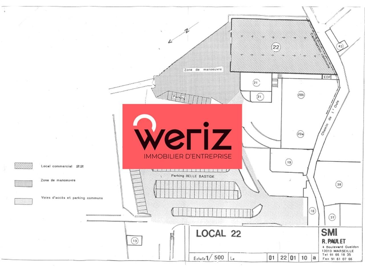 Location entrepots 1600 m² non divisibles