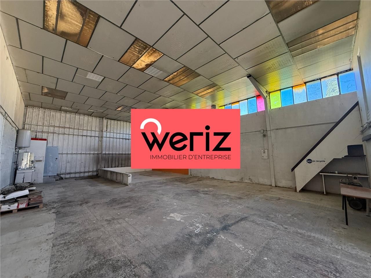 WERIZ vous propose à la location, un entrepôt d'e