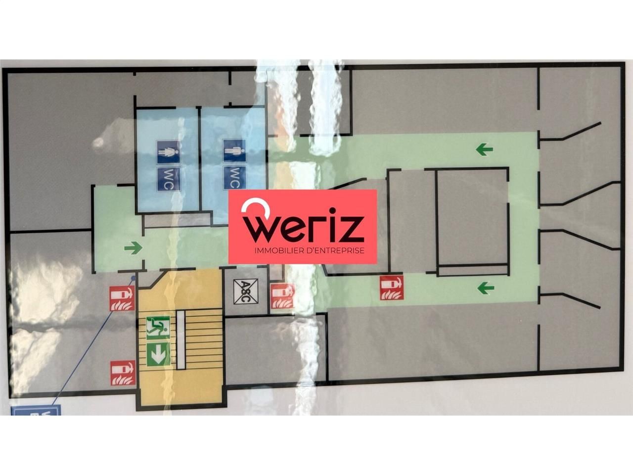 Vente bureaux 352 m² non divisibles