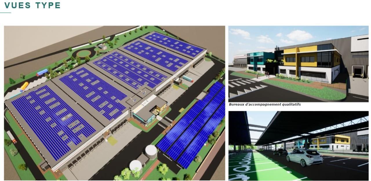 Location Entrepôts classe A 540000 m² non divisibles 33610 Cestas