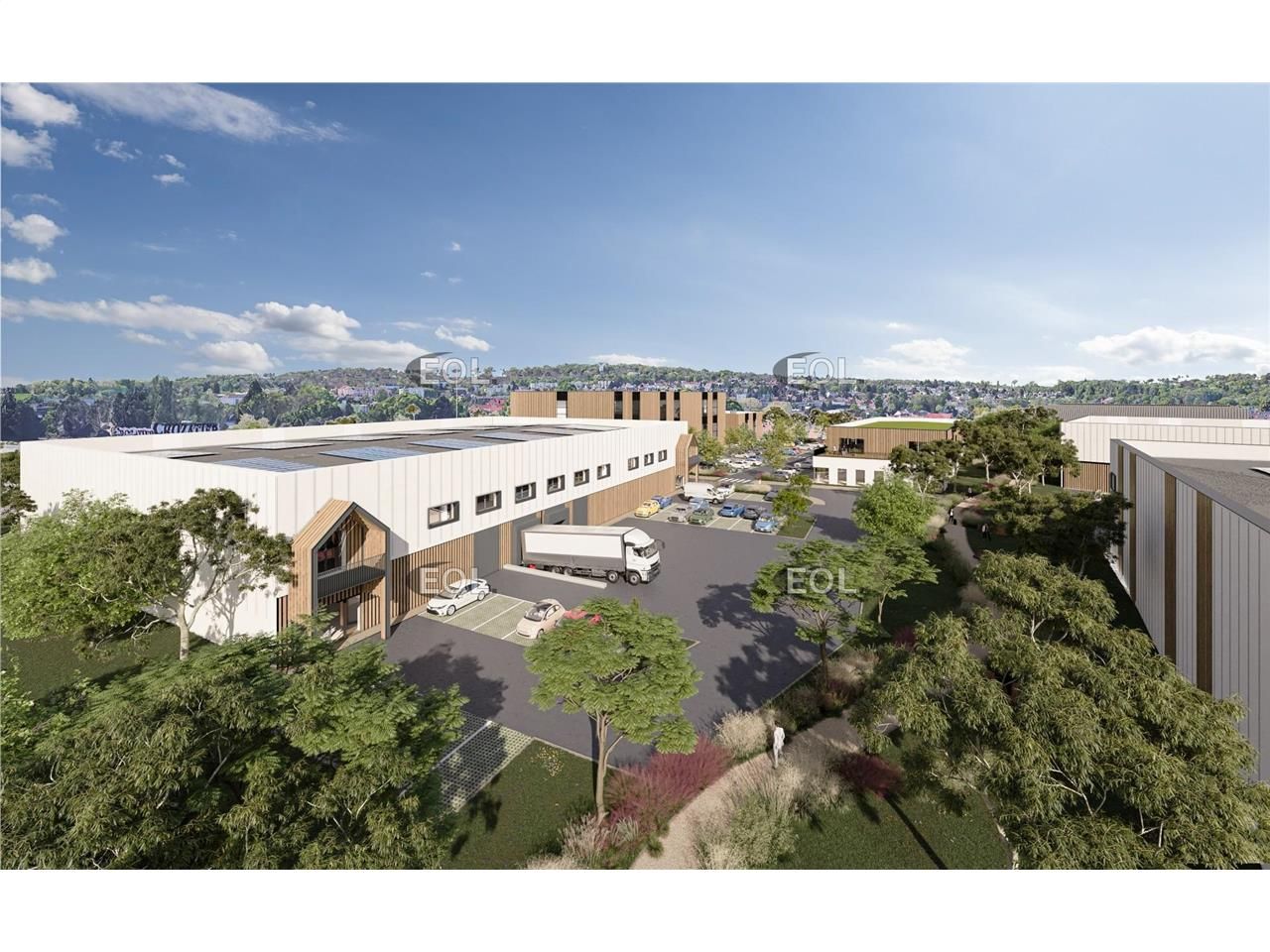 Vente Local d'activités 2068 m² divisibles à partir de 458 m²