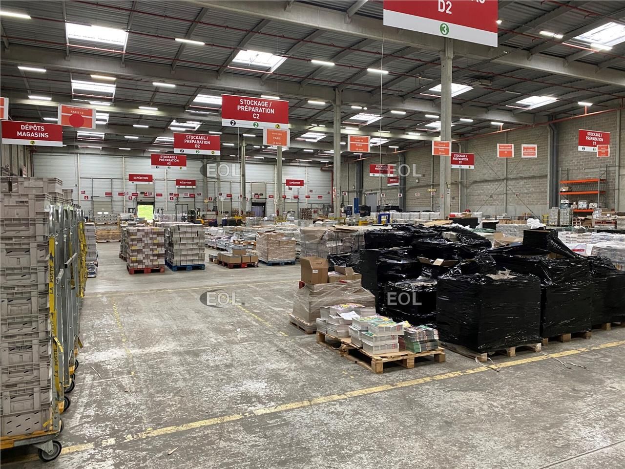 A LOUER - 2 cellules logistiques - Roissy-en-Brie (77)