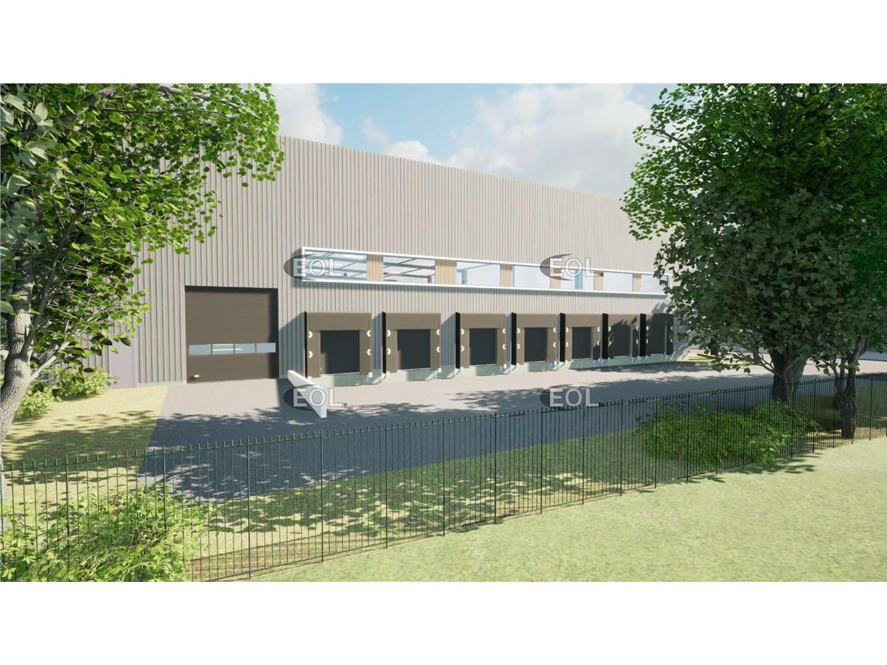 A louer immeuble neuf indépendant à construire de 3 100 m²