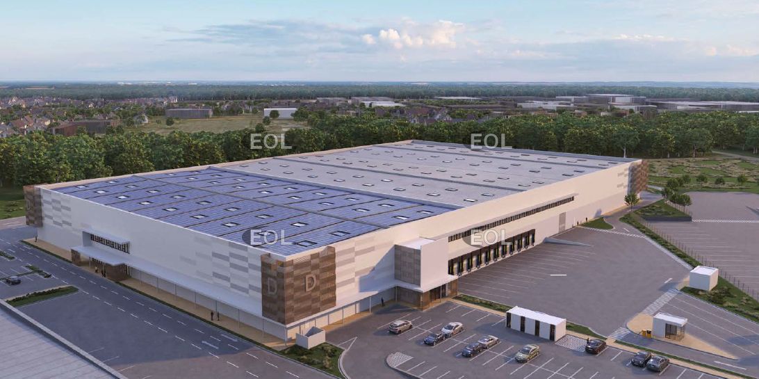 A LOUER : cellule logistiquqe de 5 795m² neuve à Beauchamp.