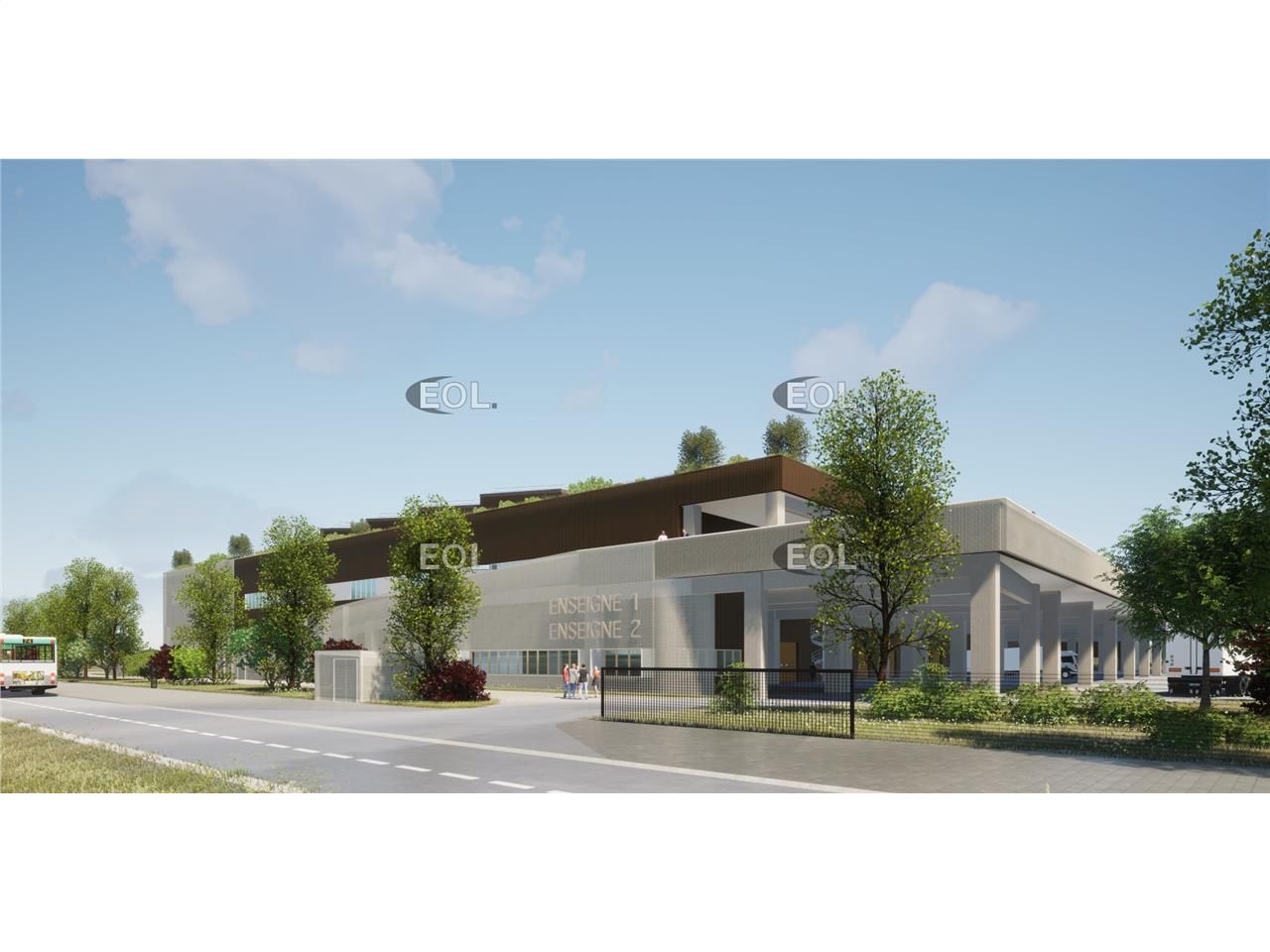 Location Entrepôt 6717 m² non divisibles