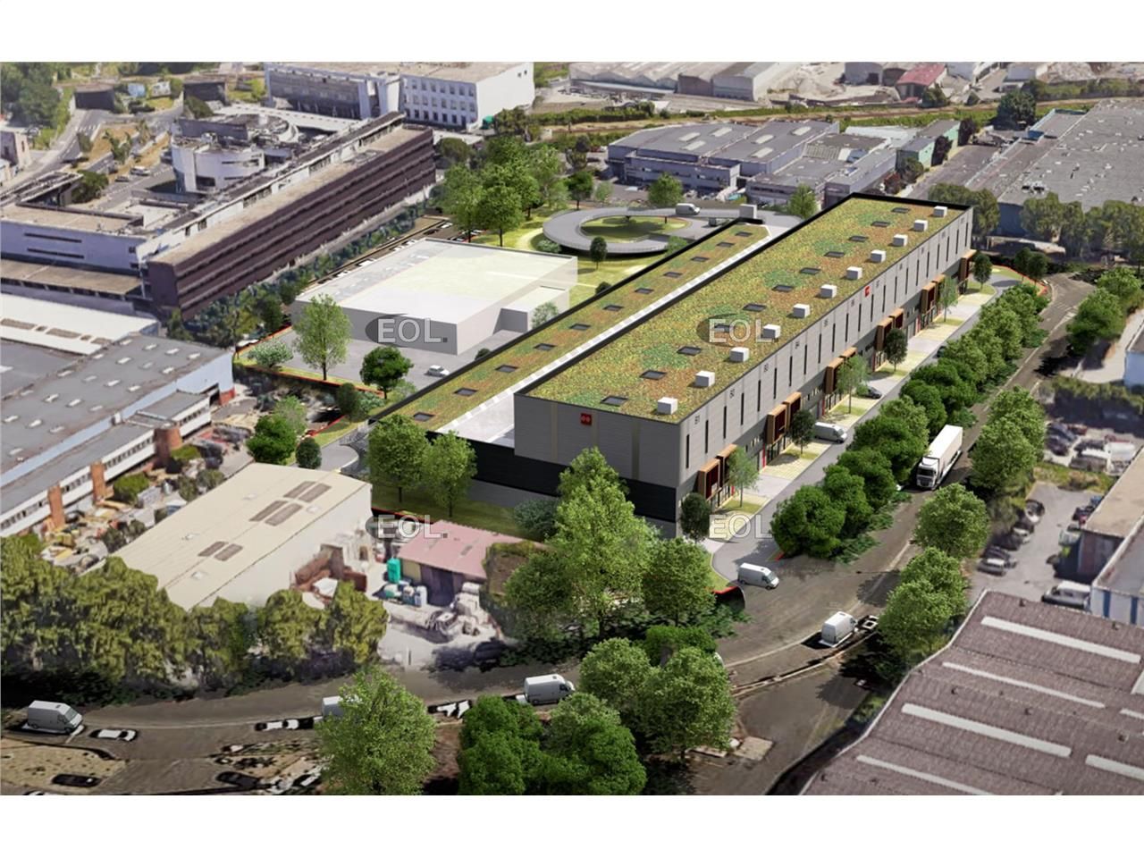 Location Local d'activités 8019 m² divisibles à partir de 342 m²