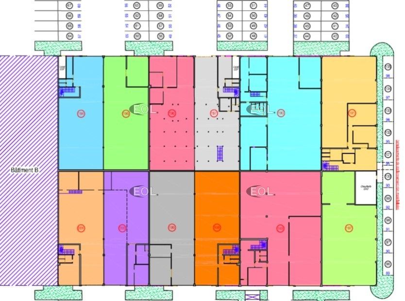Location Local d'activités 630 m² non divisibles