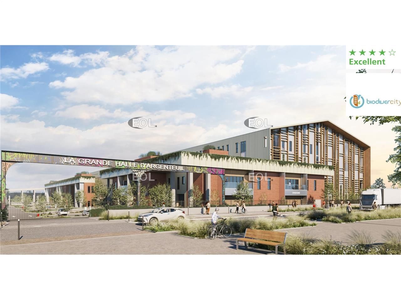 Location Local d'activités 1599 m² non divisibles