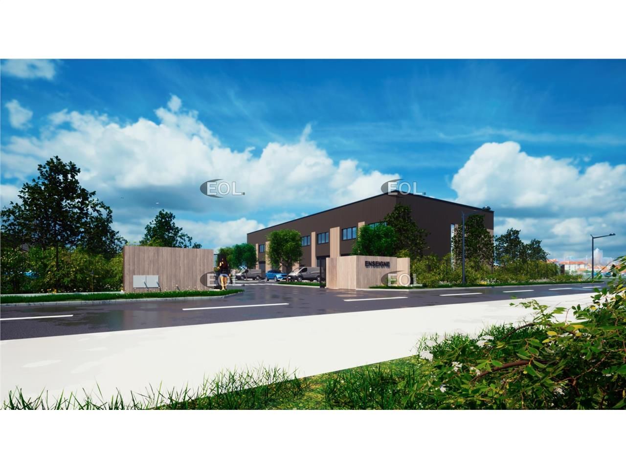 Vente Local d'activités 1027 m² divisibles à partir de 247 m²