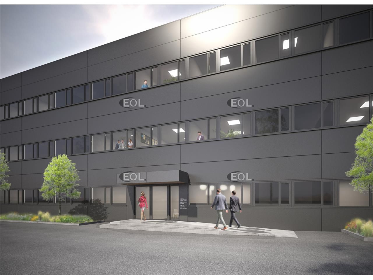 A louer -  bâtiment indépendant de 6 700 m² environ