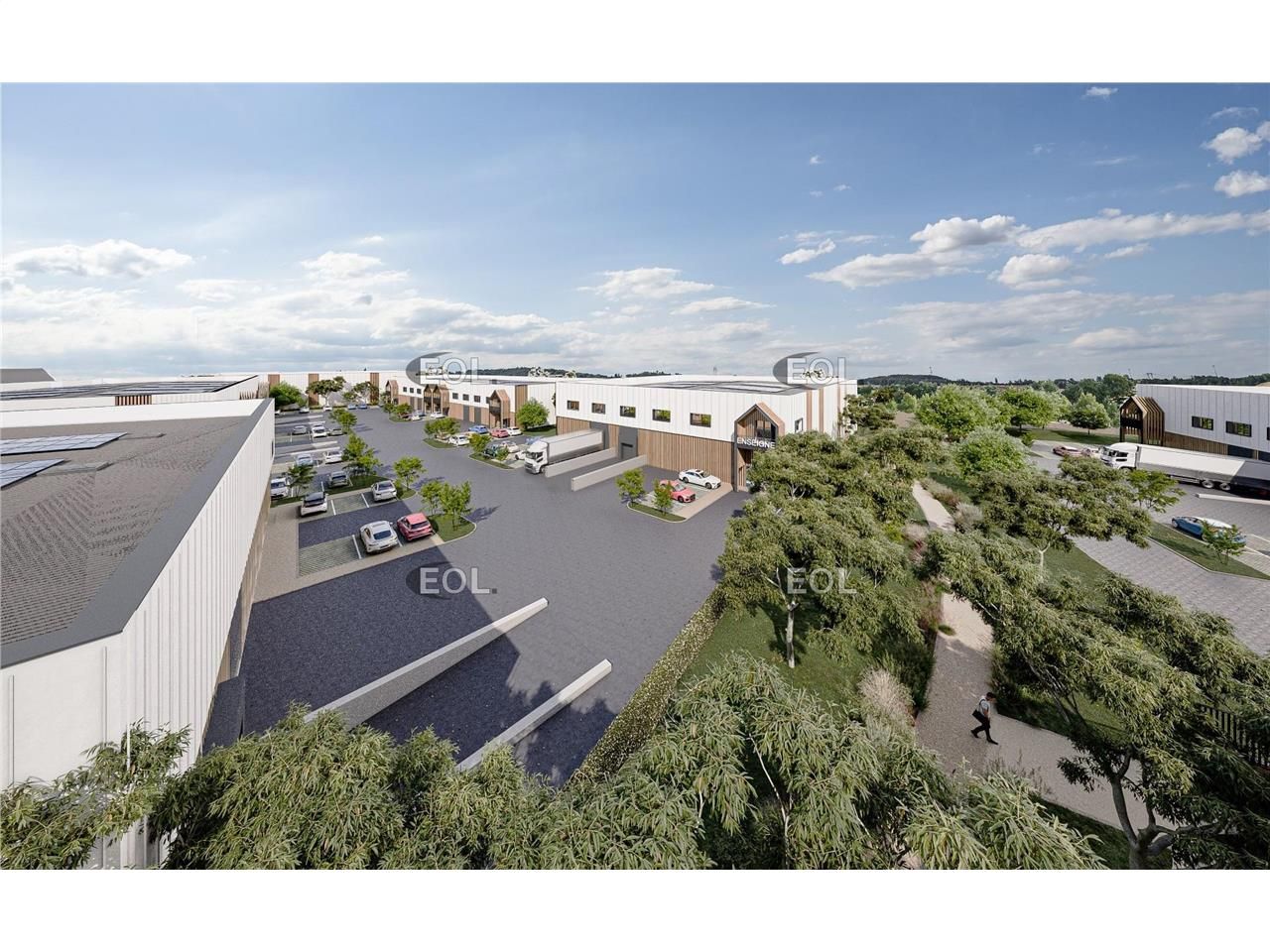 Vente Local d'activités 2068 m² divisibles à partir de 458 m²