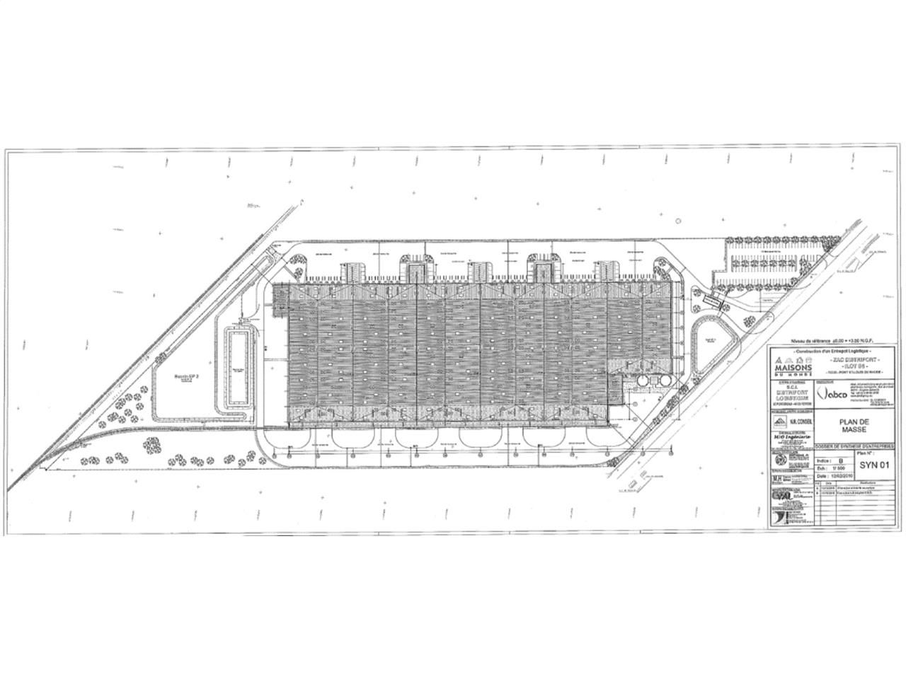 Location entrepots 18362 m² divisibles à partir de 488 m²