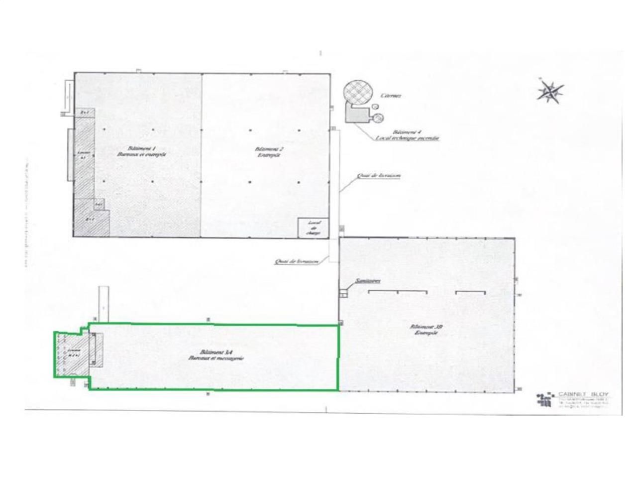 Location entrepots 2999 m² non divisibles