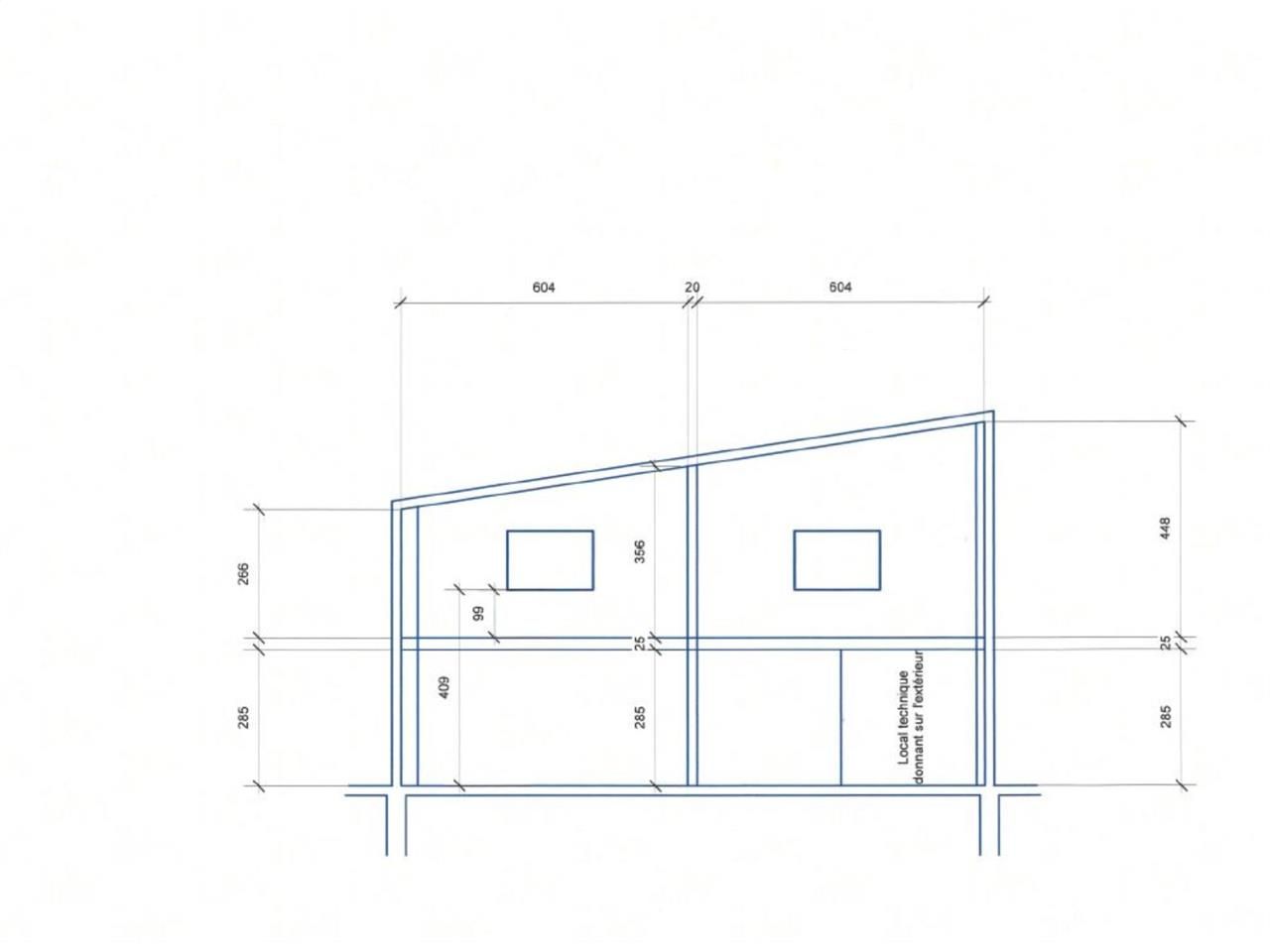 Location entrepots 155 m² non divisibles