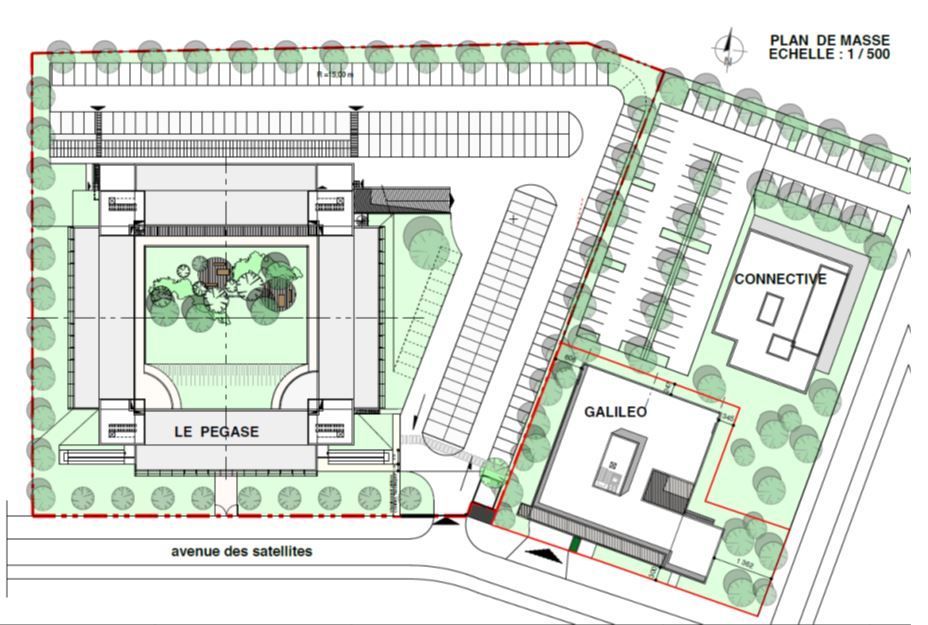 Location bureaux 2310 m² divisibles à partir de 240 m²