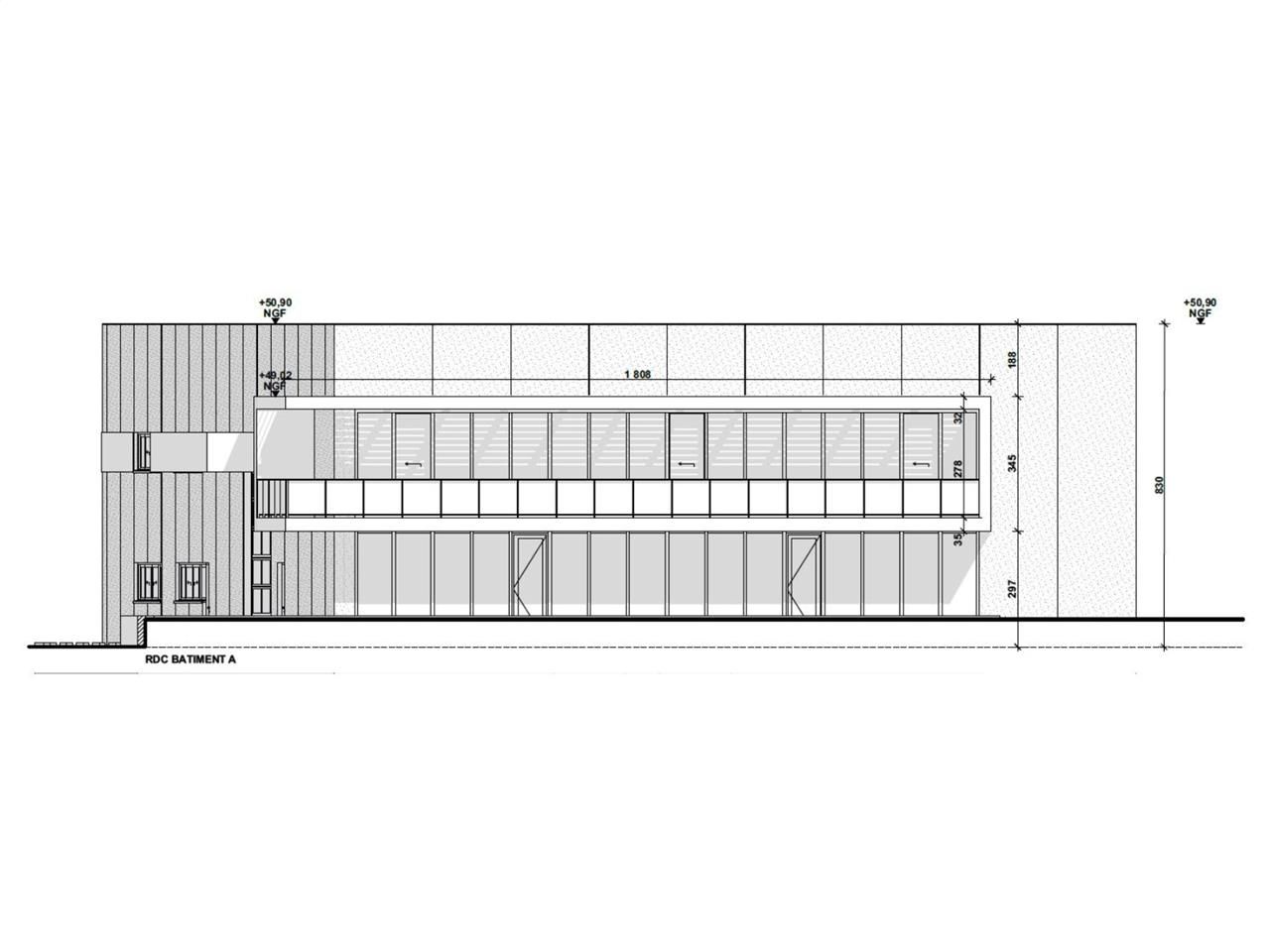 Location entrepots 458 m² non divisibles