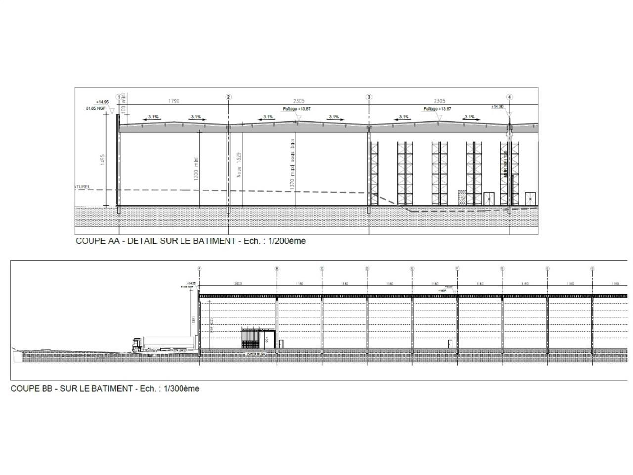 Location entrepots 45994 m² divisibles à partir de 8340 m²