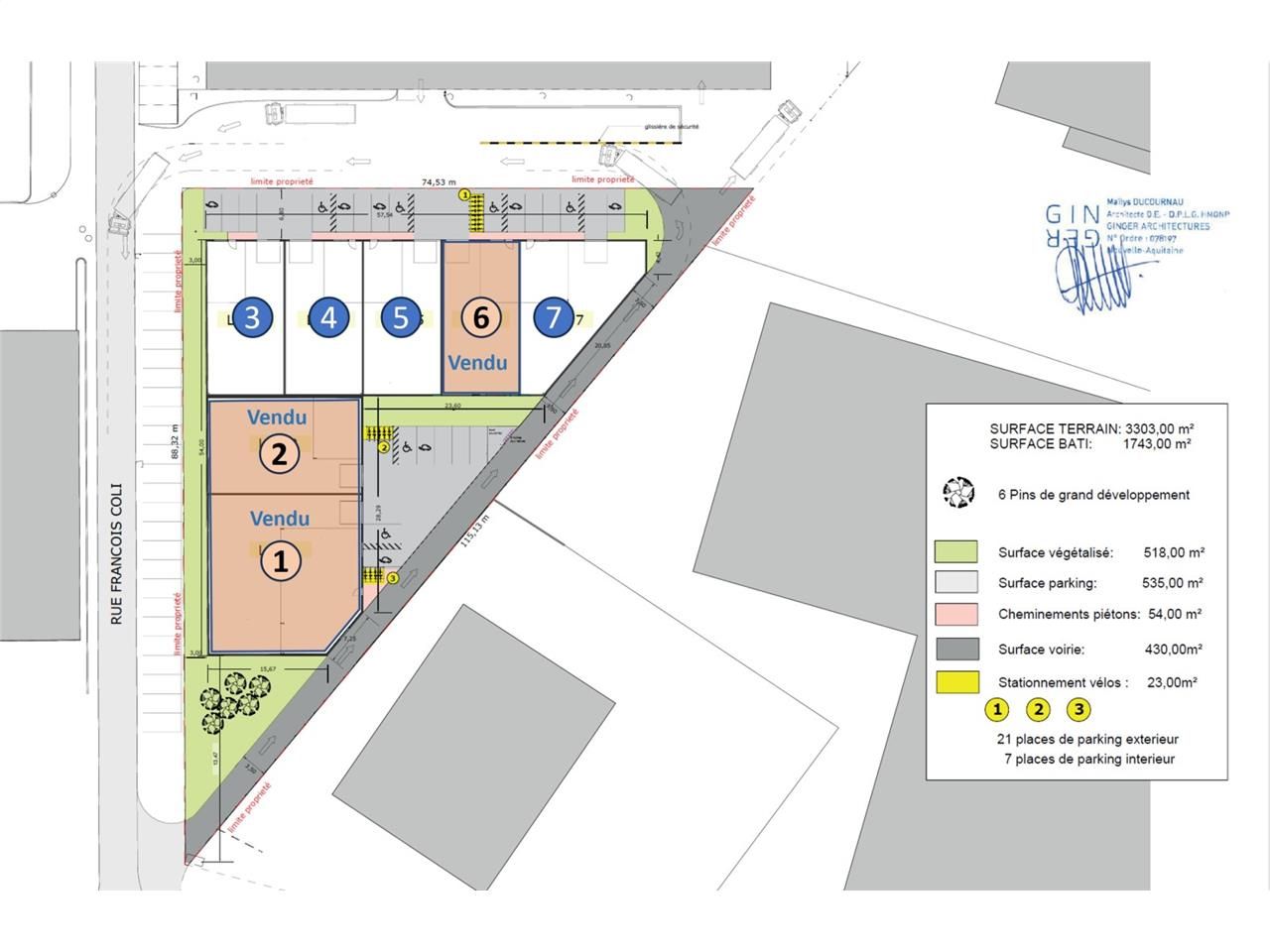 Vente entrepots 240 m² non divisibles