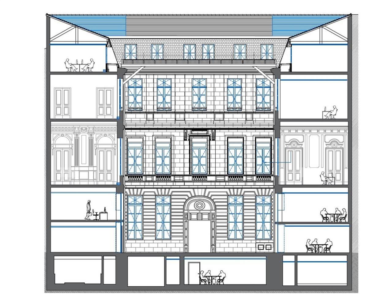 Location bureaux 2101 m² non divisibles