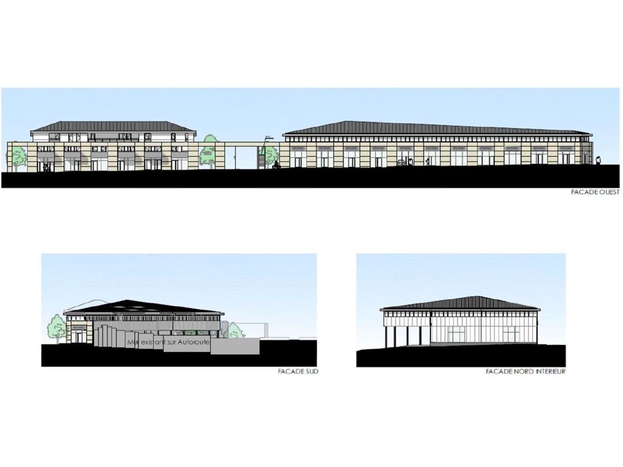 Vente entrepots 350 m² non divisibles