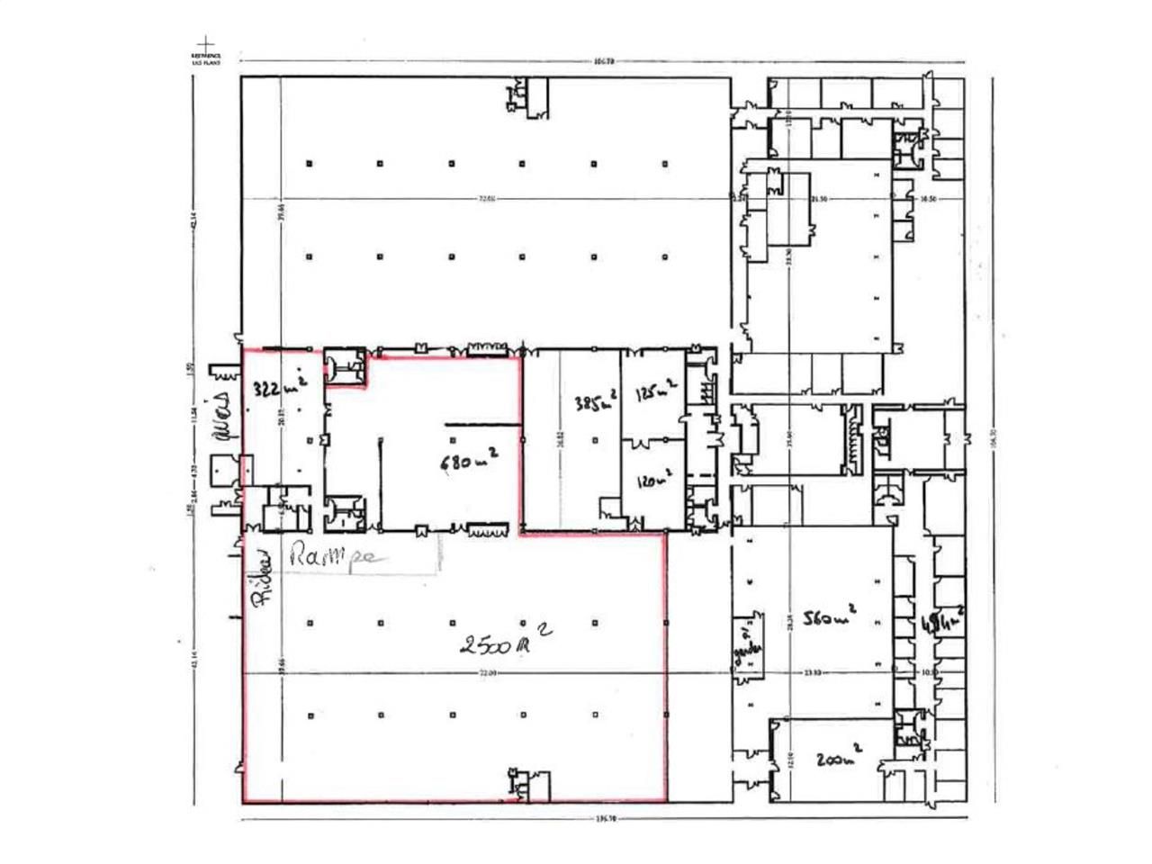 Location entrepots 3500 m² divisibles à partir de 1000 m²