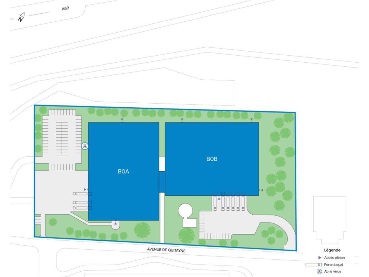 Location entrepots 8927 m² divisibles à partir de 338 m²