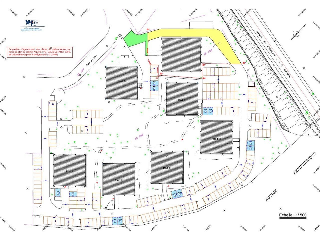 Location bureaux 667 m² divisibles à partir de 204 m²