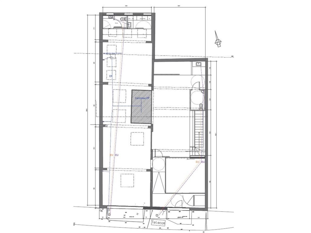 Vente bureaux 250 m² non divisibles