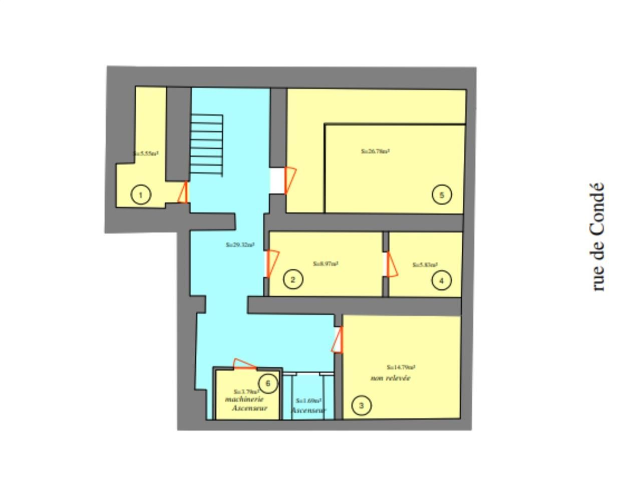 Location bureaux 1560 m² divisibles à partir de 64 m²
