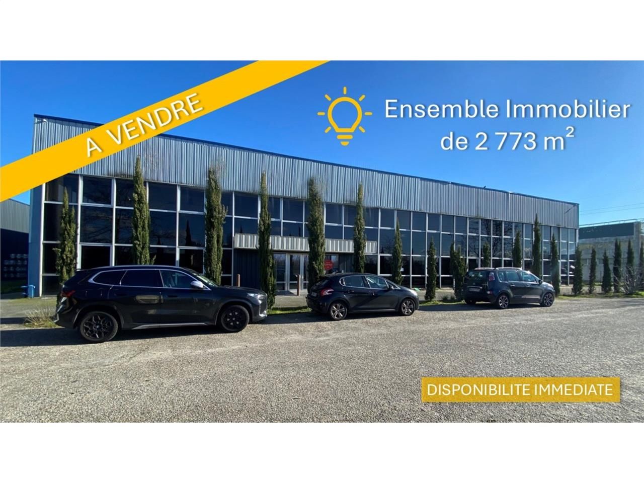 RARE SUR LE SECTEUR - A VENDRE BÂTIMENT PROCHE TR