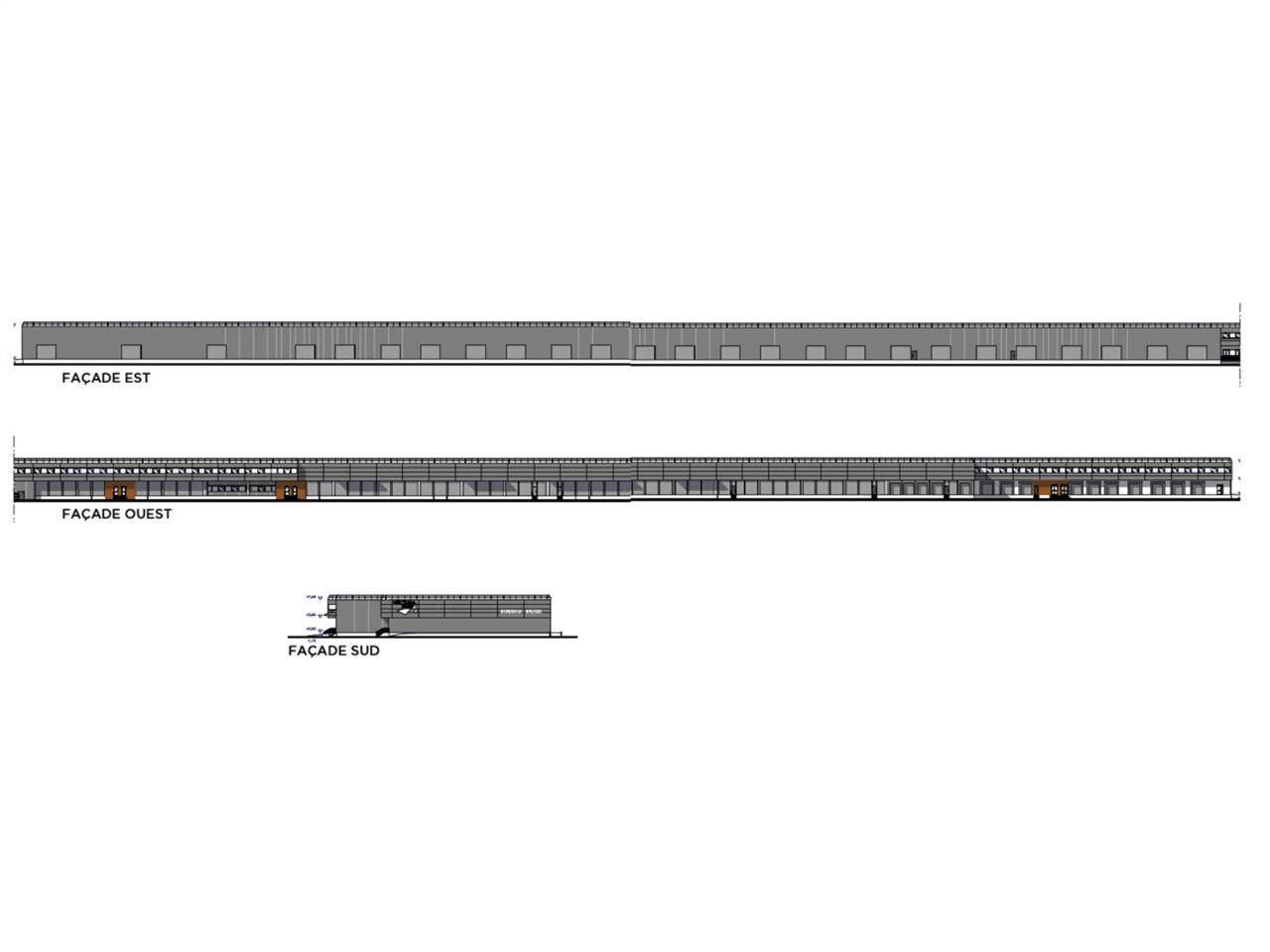 Location entrepots 6388 m² non divisibles