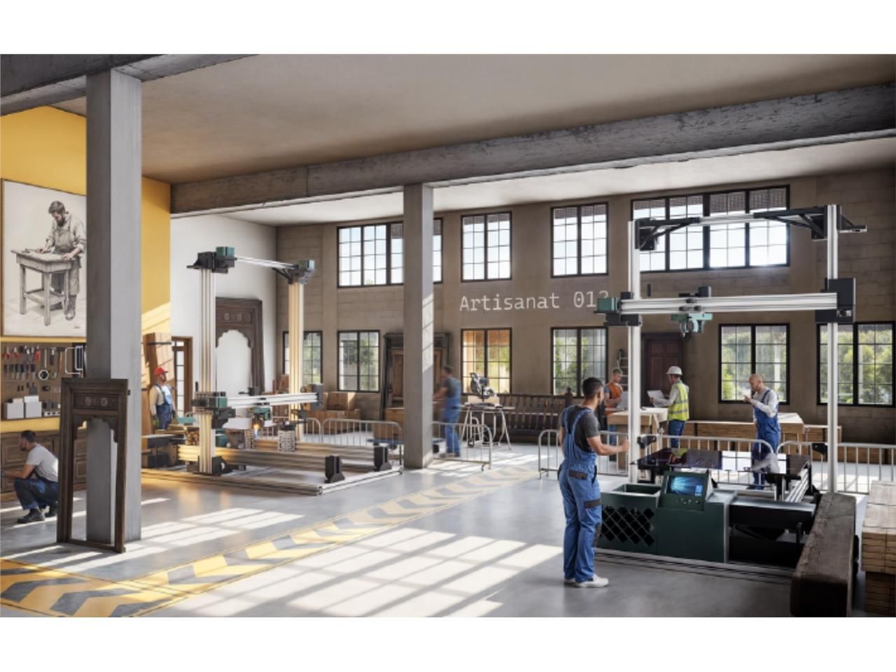 A LOUER, locaux d'activités au sein d'un immeuble