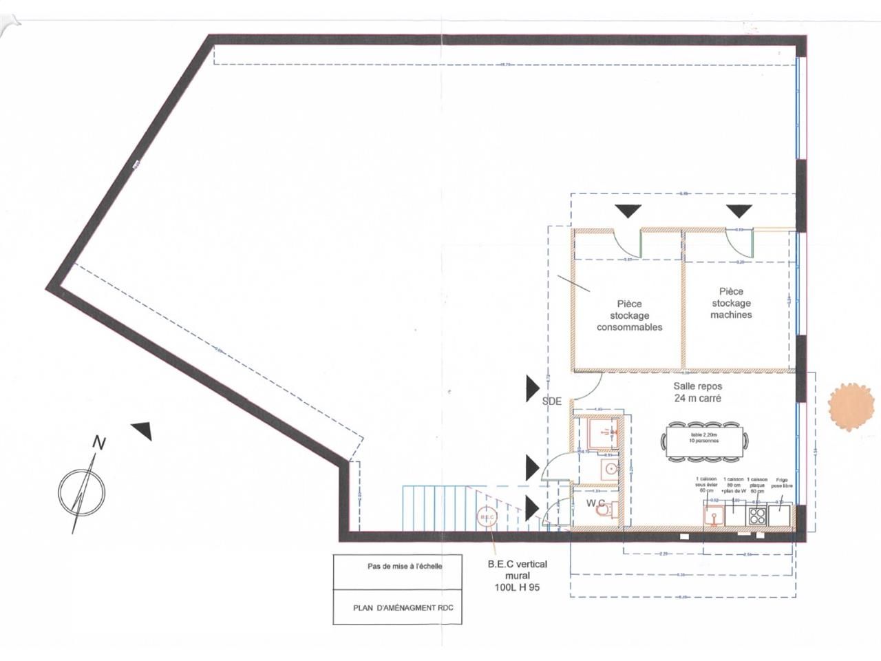 Location entrepots 359 m² non divisibles