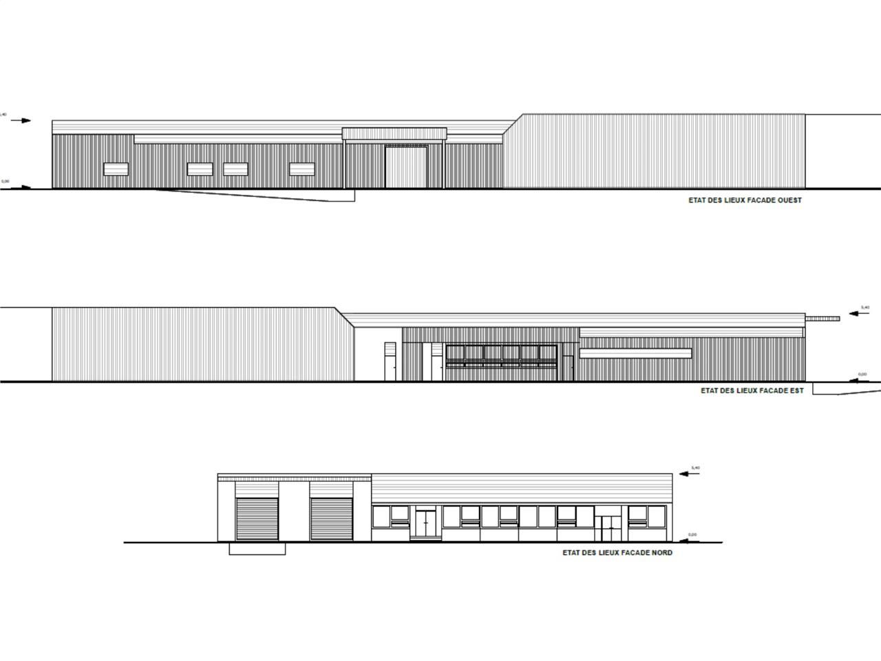 Vente entrepots 2853 m² non divisibles
