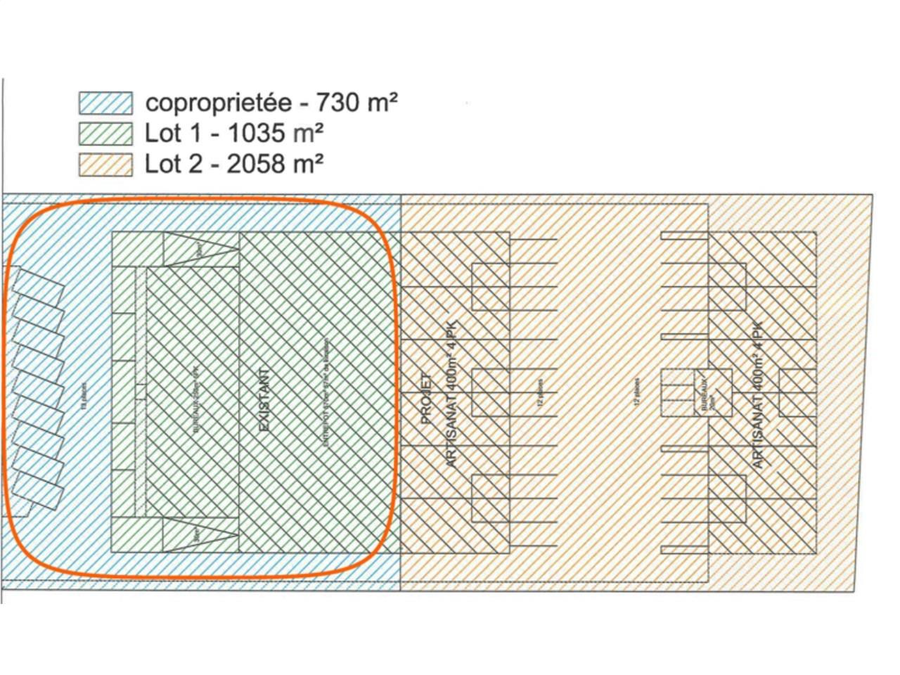 Location entrepots 800 m² non divisibles