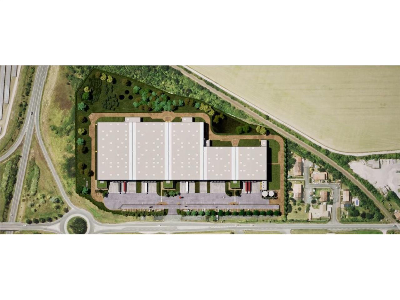Location entrepots 20800 m² divisibles à partir de 2800 m²