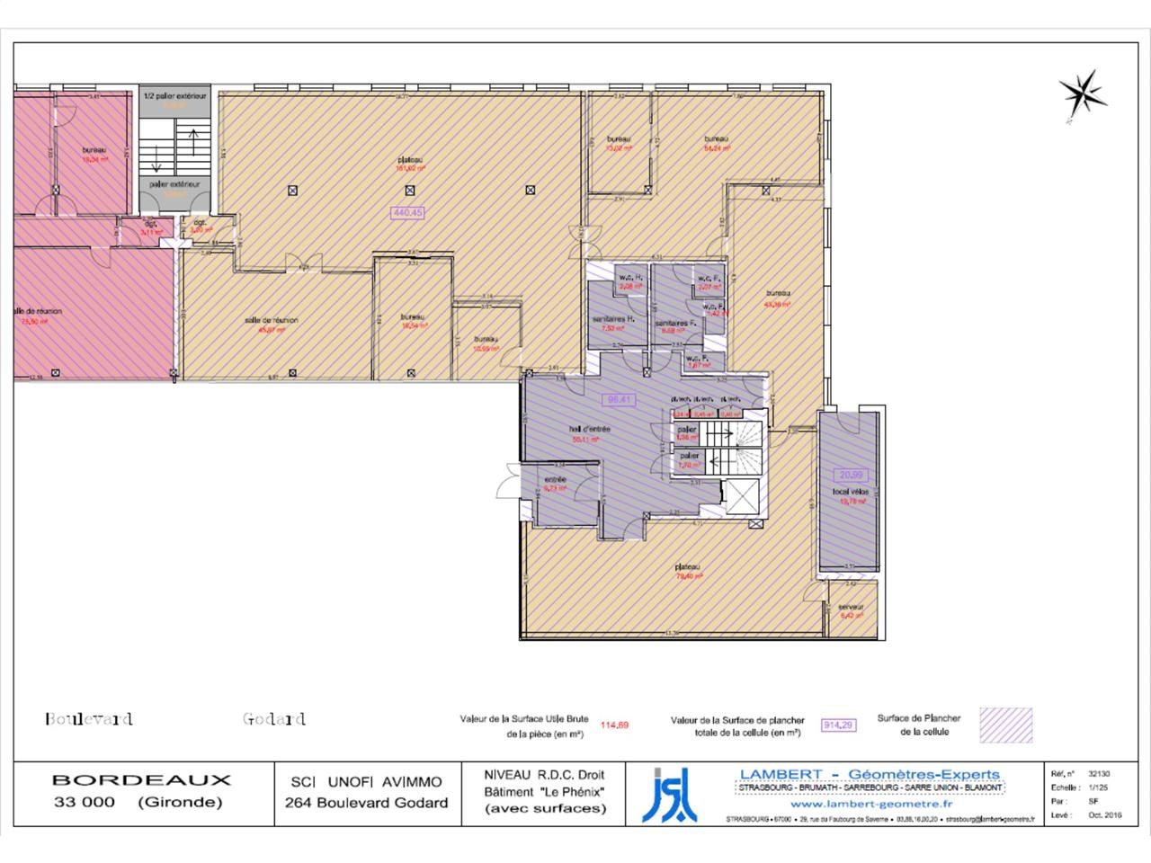 Location bureaux 478 m² non divisibles