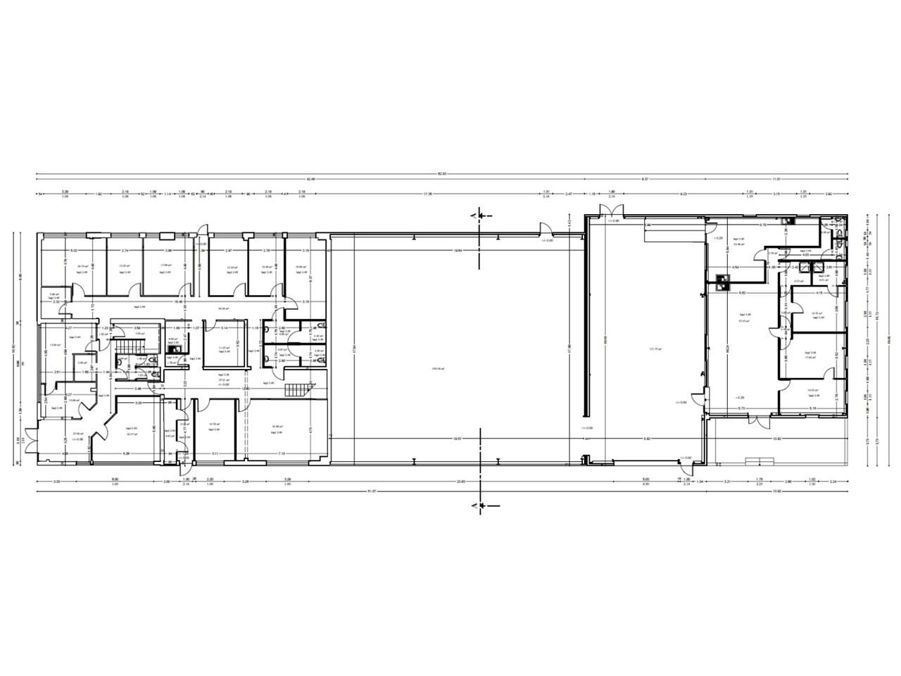 Vente entrepots 1500 m² non divisibles