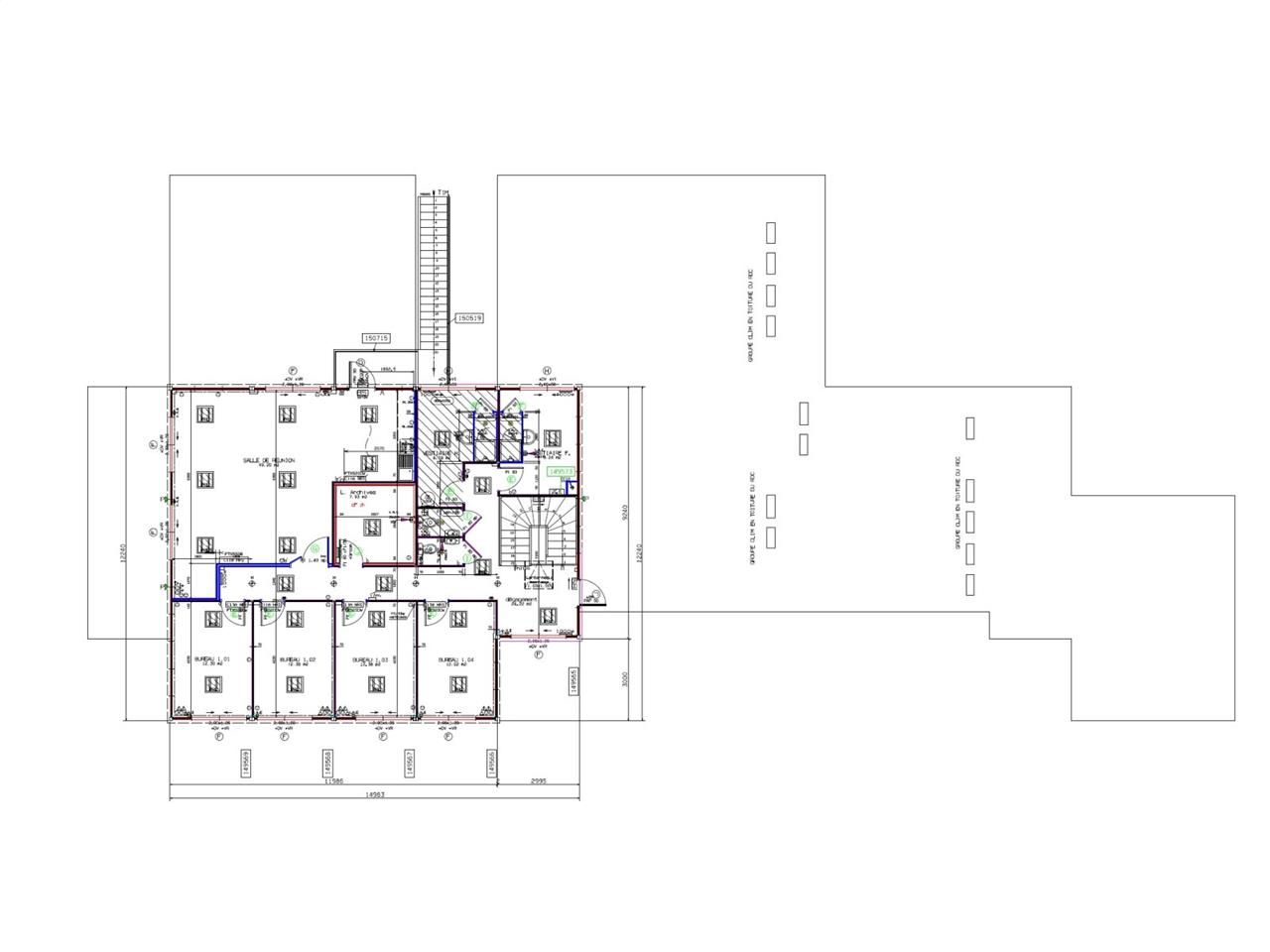 Vente entrepots 739 m² non divisibles