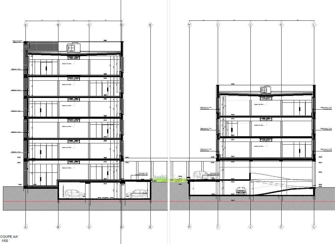 Location bureaux 6068 m² divisibles à partir de 620 m²