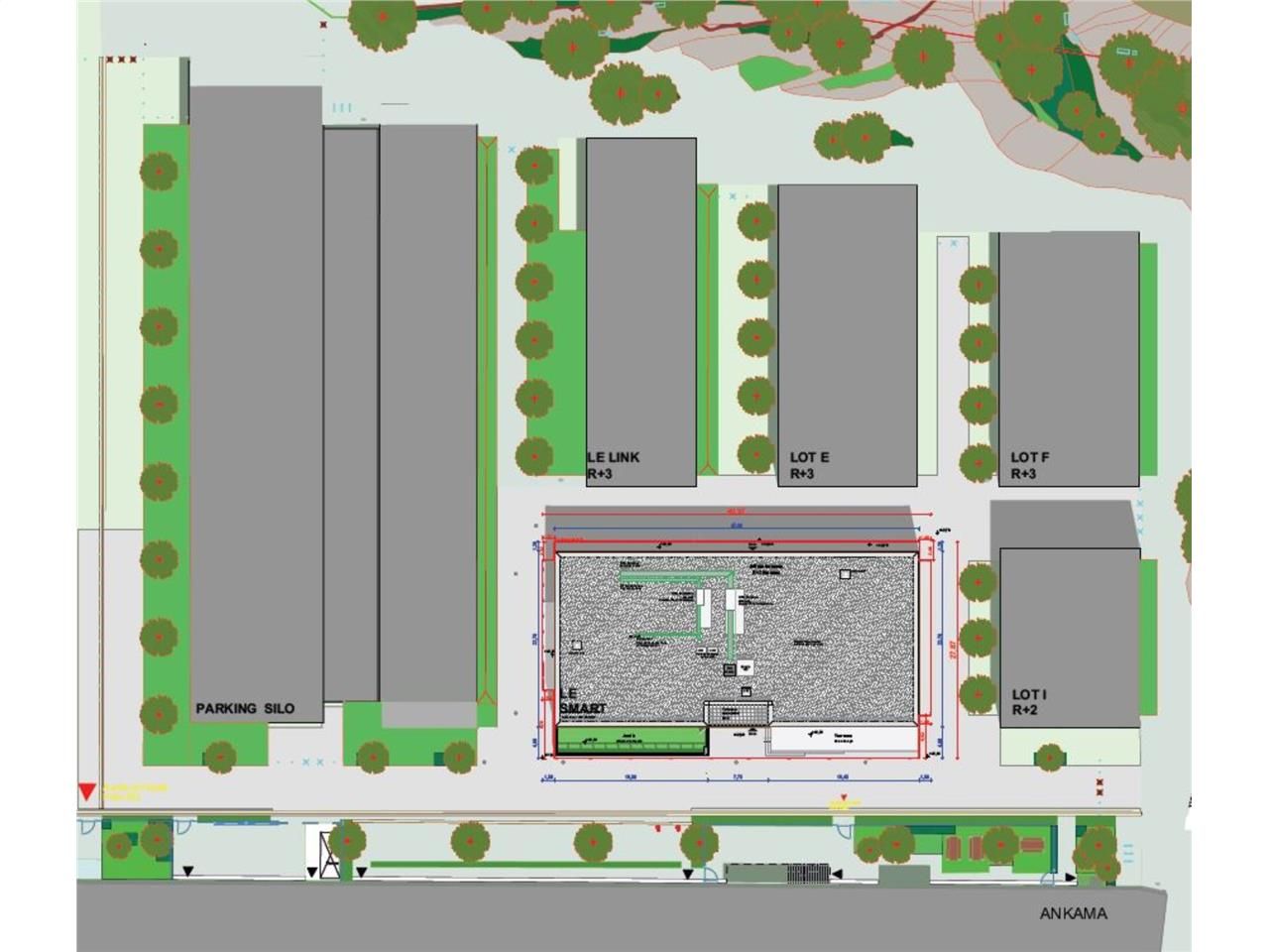 Vente bureaux 1877 m² divisibles à partir de 100 m²
